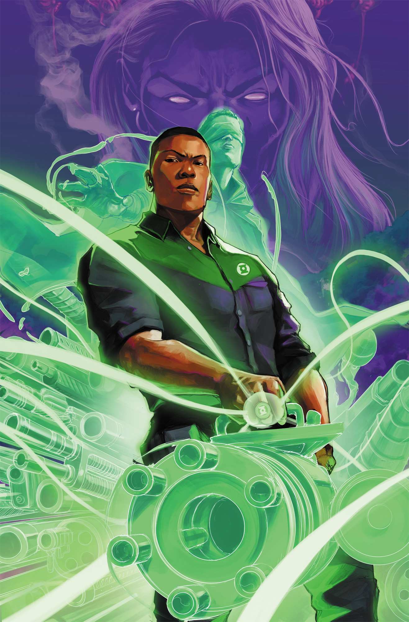 DC announces "Green Lantern War Journal" John Stewart Returns to the